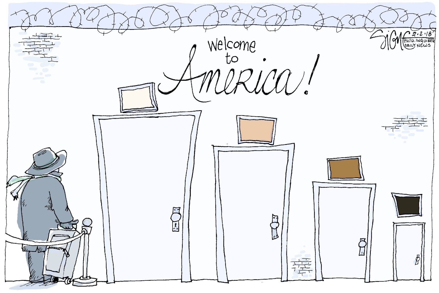 Signe Wilkinson cartoon